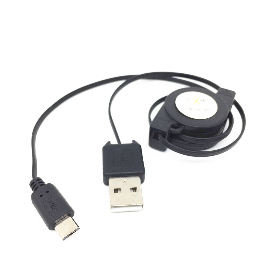 Retractable Micro USB Data Sync สายชาร์จสําหรับ Samsung I5510 Galaxy S Glide I9220 I9100 I9268 S6108