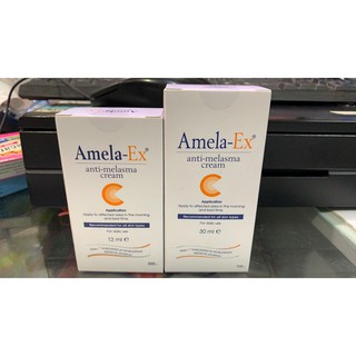 Amela-Ex อเมลา-เอ็กซ์ ครีมทาฝ้า ขนาด 12/30 ml ของแท้100%