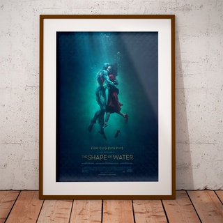 The Shape of Water Poster (2017) โปสเตอร์ เดอะ เชพ ออฟ วอเทอร์  ภาพขนาด 33X48 cm