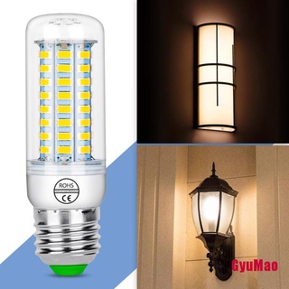 [rxGUMO] E27 E14 7W 9W 12W 15W 20W 25W 5730 SMD หลอดไฟ LED ข้าวโพด สีวอร์มไวท์ HDY