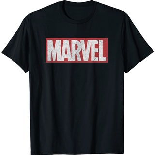 เสื้อยืด พิมพ์ลายกราฟฟิคโลโก้ Marvel คลาสสิก สําหรับผู้ใหญ่Size S-5XL