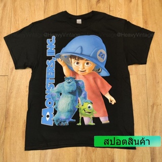 MONSTERS INC MOVIE ANIME CARTOON DTG (DIGITAL TO GARMENT) ลายการ์ตูน ลายหนัง สกรีนดิจิตอลคมชัด