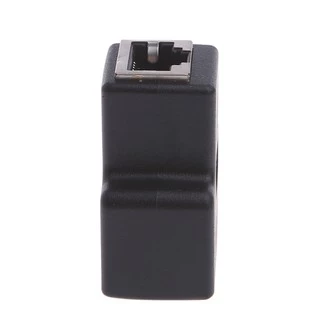 1 To 2 Ways LAN Ethernet Network Cable RJ45 Female Splitter อะแดปเตอร์เชื่อมต่อ