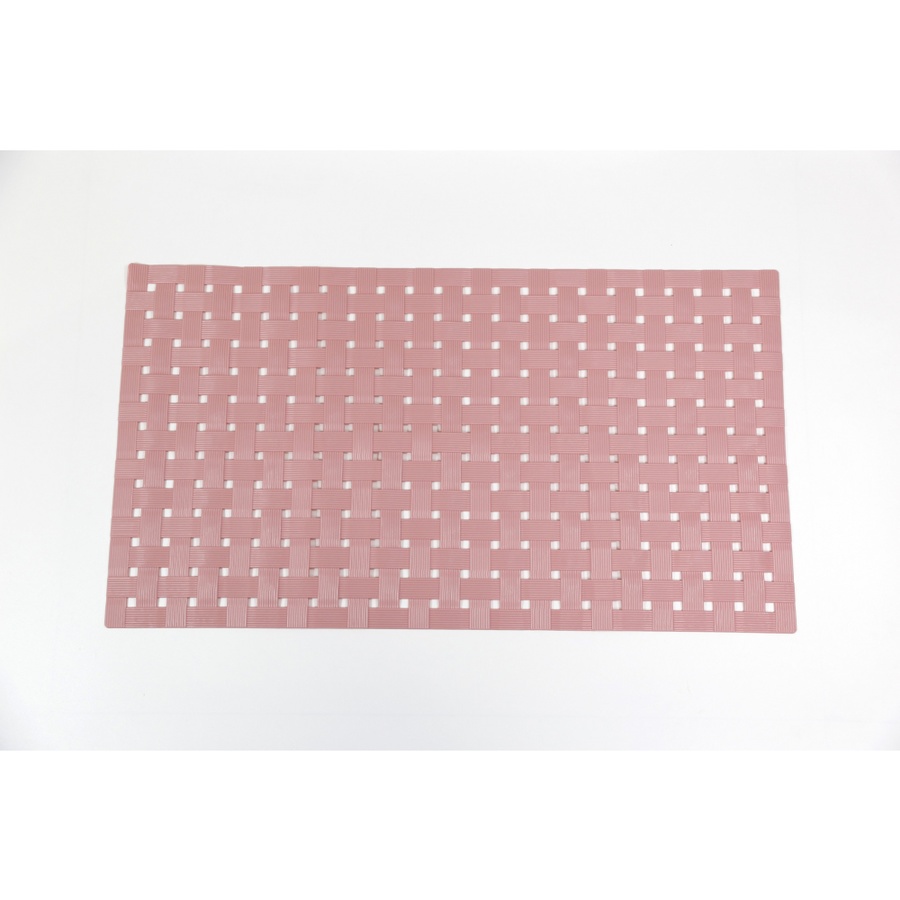 GlobalHouse Primo พรมกันลื่นPVC  รุ่น EDJJ06-PK ขนาด 35x71 ซม. สีชมพู สินค้าของแท้คุณภาพดี