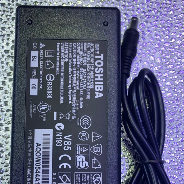 อะแดปเตอร์ 15V. 5A. แจ๊ค5.5x2.1x2.5