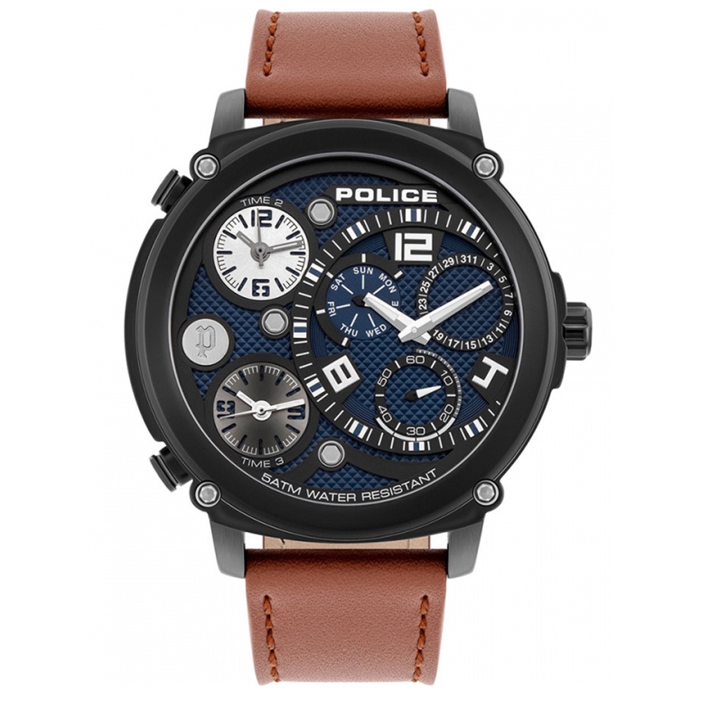 (ของแท้ประกันช้อป) POLICE นาฬิกาข้อมือผู้ชาย รุ่น PL15659JSB/03 Watch TITAN นาฬิกาข้อมือ