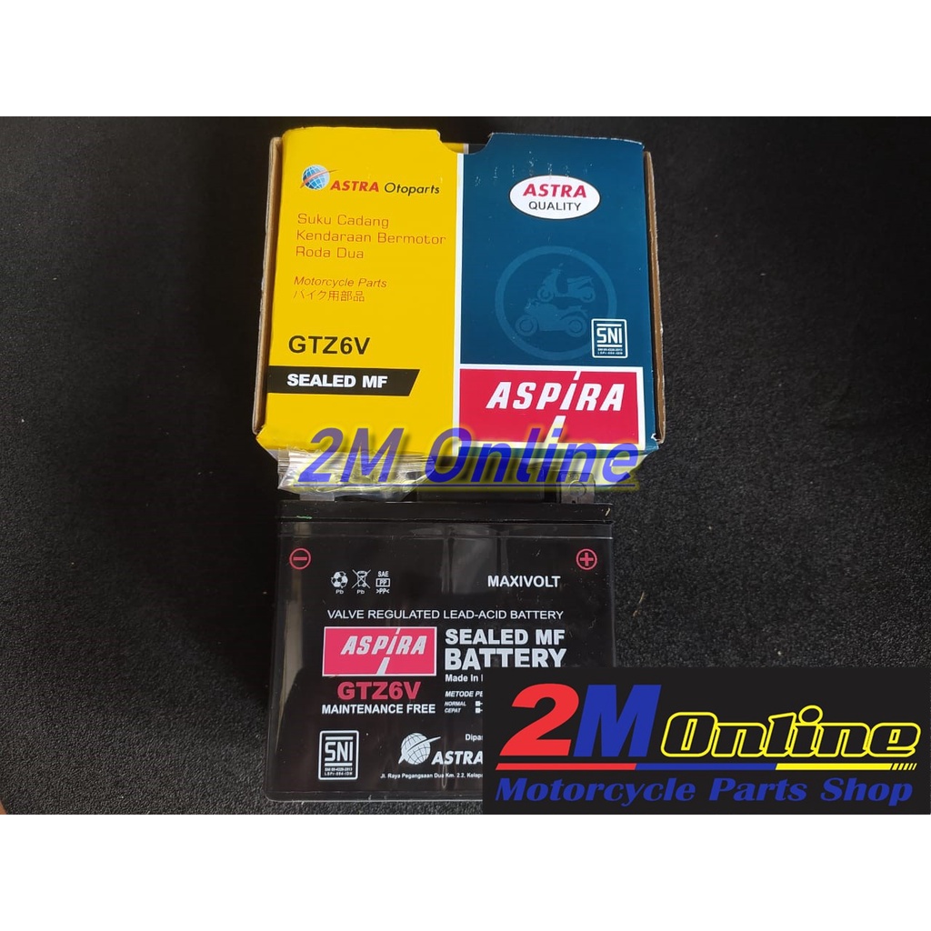 Mdr แบตเตอรี่แห้ง GTZ6V ปิดผนึก MF Aspira PCX 125 150 Vario 125 150 CBR150R