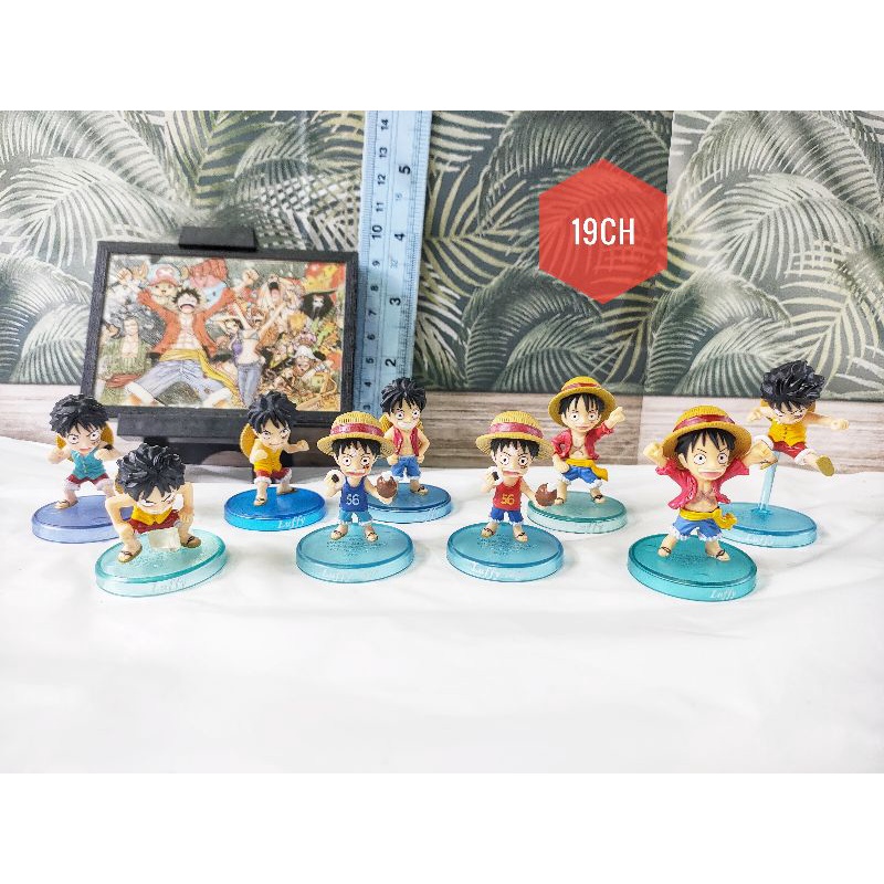 19โมเดลวันพีช SD one piece figure Luffy งานแท้มือสองญี่ปุ่น
