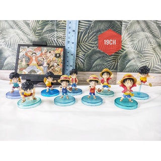 19โมเดลวันพีช SD one piece figure Luffy งานแท้มือสองญี่ปุ่น