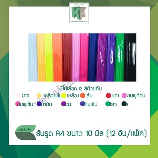 สันรูด A4 ขนาด 10 มิล (บรรจุ 12 อัน/แพ็ค)