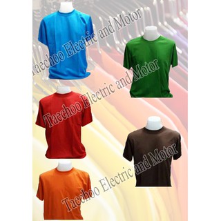 เสื้อยืดคนงานแขนสั้น ผ้าTK แห้งไว สวมใส่สบาย ไม่ร้อน free size