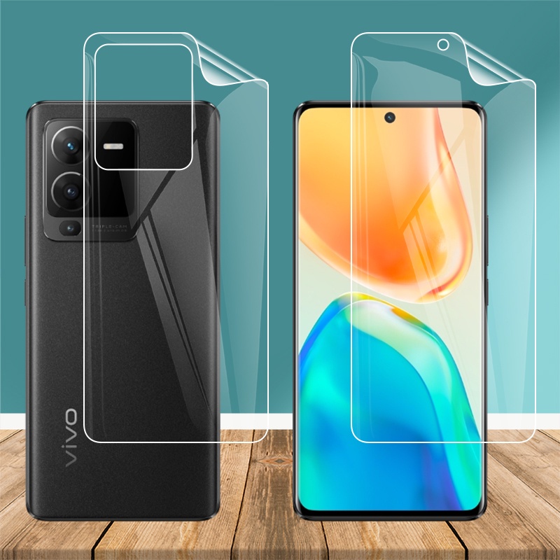 ฟิล์มไฮโดรเจล TPU นิ่ม แบบใส บางพิเศษ ป้องกันหน้าจอ สําหรับ vivo V30 Pro V30Pro 5G