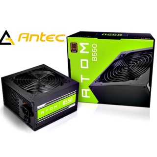 POWER SUPPLY (อุปกรณ์จ่ายไฟ) ANTEC ATOM B550 - 550W (80 PLUS BRONZE) รับประกัน 3 - Y