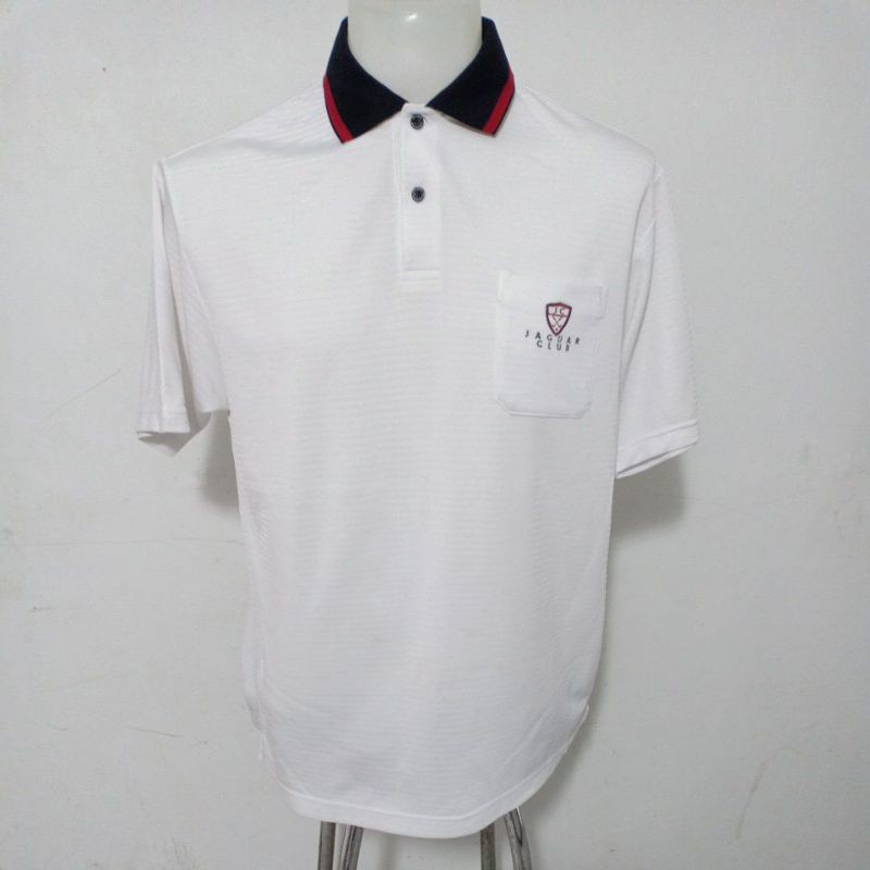 เสื้อยืดกีฬาคอปก Golf JAGUAR CLUB Size L มือ2