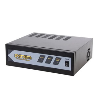 DC POWER BACKUP 5Amp (Linier) SYSTEM เครื่องสำรองและแปลงไฟสำหรับอุปกรณ์ที่ใช้ไฟ  DC 12 V ประกัน 1Y