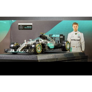 1:18 Mercedes F1 W07 Hybrid (2016) [Bburago] #6 Nico Romberg