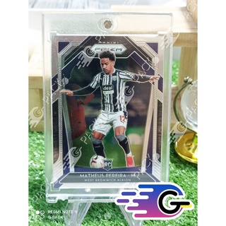 การ์ดนักฟุตบอล 2020-21 PREMIER LEAGUE matheus pereira BASE RC PRIZM ROOKIE WEST BROMWICH #263 (RC)