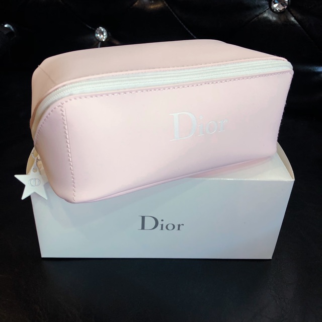 กระเป๋าใส่เครื่องสำอาง Dior #ของแท้ มือ1 พร้อมกล่อง