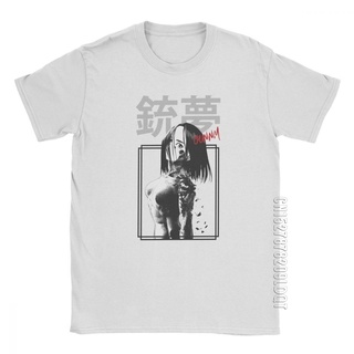 เสื้อยืดผ้าฝ้ายพิมพ์ลายขายดี เสื้อยืดคอกลม ผ้าฝ้าย พิมพ์ลายการ์ตูน Battle Angel Alita Gunnm สไตล์วินเทจ ขนาดใหญ่ สําหรับ