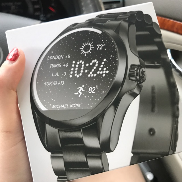 MK smart watch สีดำ