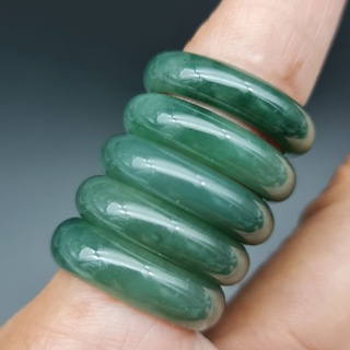 แหวน หยกแท้ หยกพม่า Jadeite Type A เกรดสวย (ชุด#1) (มีตัวเลือก)