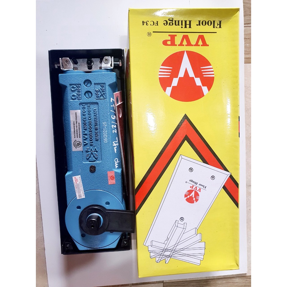 VVP แคลมป์บานพับ 150kG/1 ชิ้น - แคลมป์กระจก VVP แท้ FC 34 150kG - ชุดแคลมป์กระจกสําหรับประตูกระจกไฮด