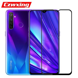 2 PCS ฟิล์มกระจกนิรภัย เต็มจอ Realme 5 Pro อุปกรณ์กันรอยหน้าจอ OPPO Realme5 Pro Realme5 Realme5Pro กระจก กระจกนิรภัย