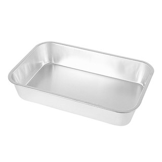 ตราจระเข้ ถาดอะลูมิเนียม ขนาด 20x30x5 ซม. Crocodile brand, aluminum tray size 20x30x5 cm.