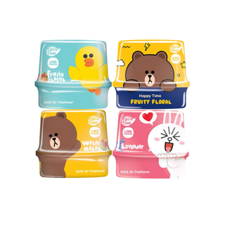 [TYXPAKลดเพิ่ม20%][ขายดีมาก]FreshTime เฟรชไทม์ LINE FRIENDS เจลหอมปรับอากาศ กลิ่นหอมสดชื่น ลดกลิ่นอับชื้น และกลิ่นอันไม่พึงประสงค์ มี3กลิ่นให้เลือก