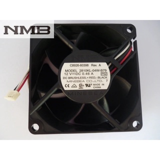 1pcs For NMB 2810KL-04W-B79 7025 7cm 70X70X25MM DC 12V 0.46A Server Inverter PC Case Cooling fan