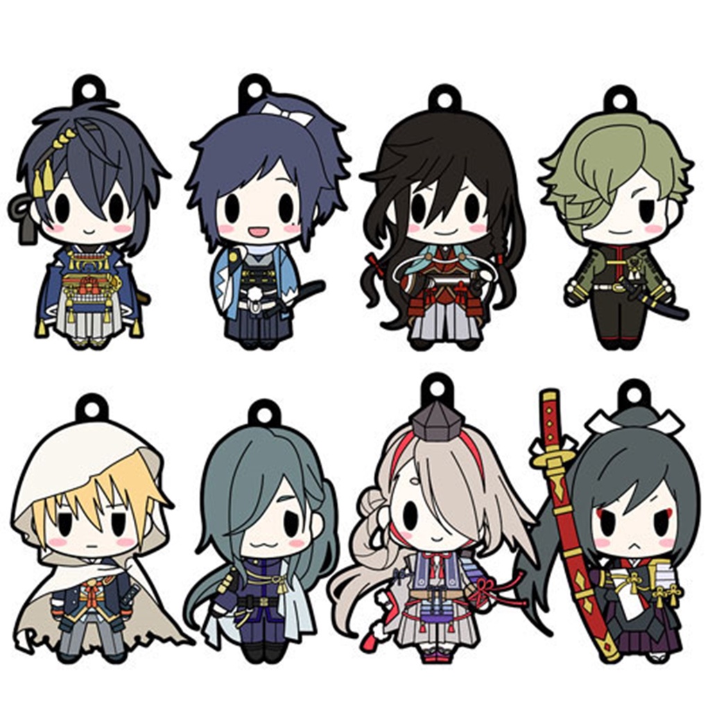 D4 Touken Online Ranbu Vol 2 สายรัดยางหน่วย Izuminokami Ugui Taro - Izuminokami