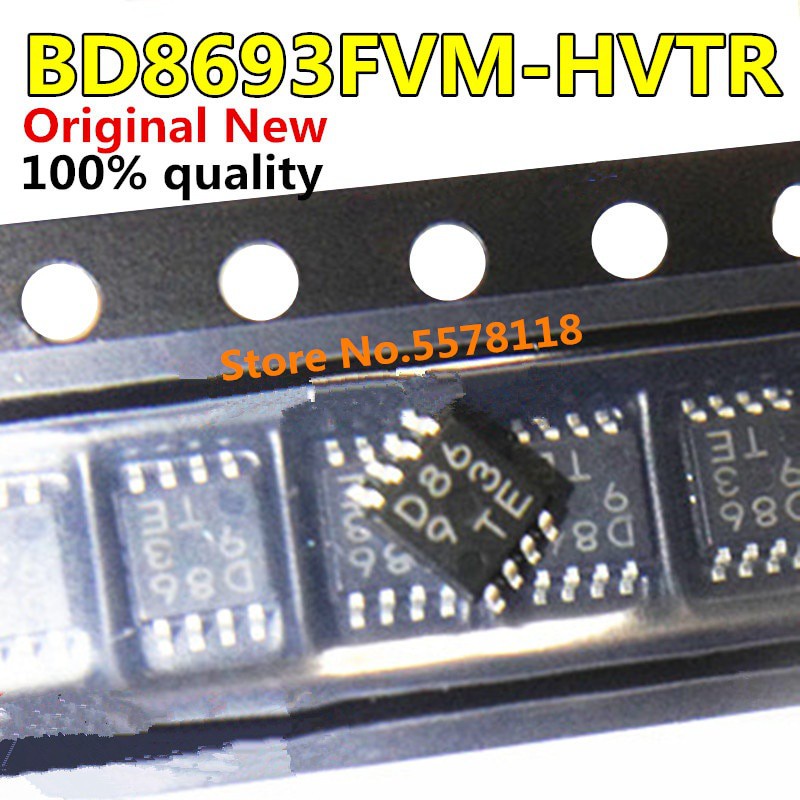 1-5PCS BD8693FVM-HVTR BD8693FVM D8693FVM BD8693 D8693 MSOP8 ชิปเซ็ต