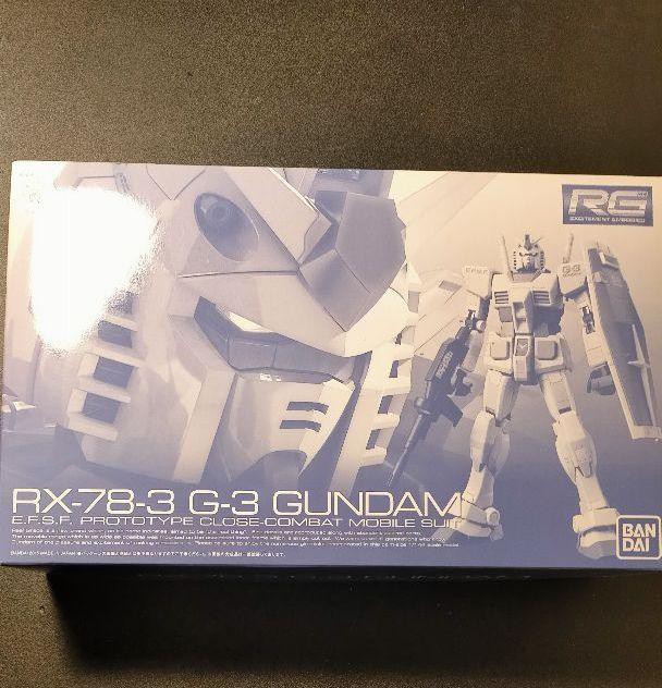 ป นของเล น G 3 Gundam Rg Rx 78 3 G3 Gunpla Shopee Thailand