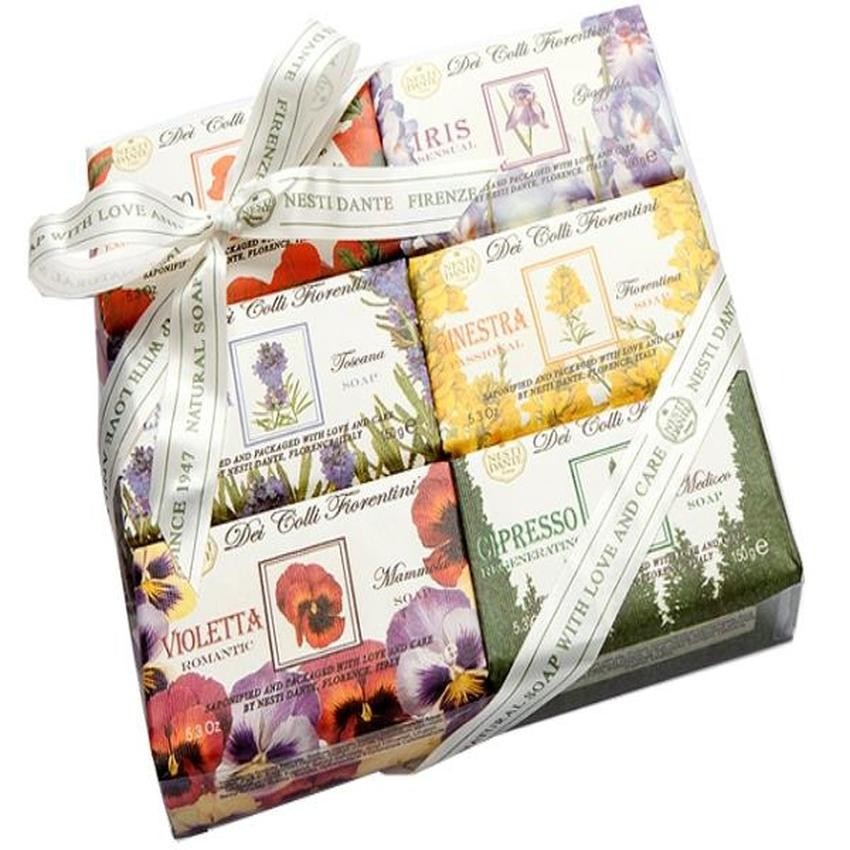 Nesti Dante Dei Colli Fiorentini Kit Collection Soap (Set 6 ก้อน)
