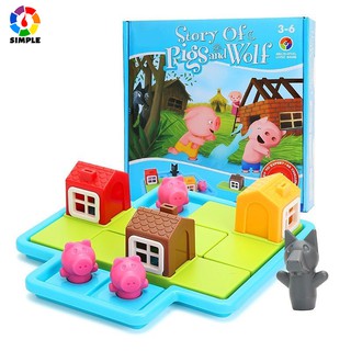 Three little Piggies - Story of Pigs and Wolf - ลูกหมูสามตัว @พร้อมส่ง