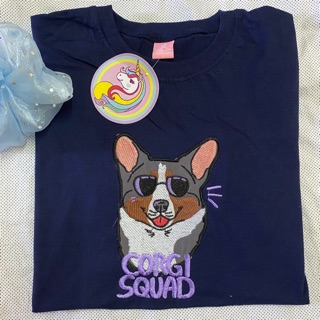 พร้อมส่ง !! เสื้อยืด เสื้อน้องหมา Corgi ตัวละ 95฿