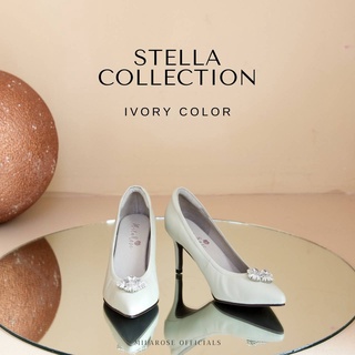 รองเท้าหนังแกะ Stella Heels 2.7 INCH COLLECTION SIZE 40