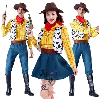 ชุดคอสเพลย์ Toy Story 4 Woody Woody Shepherdess BoPeep Jessi สําหรับปาร์ตี้ฮาโลวีน