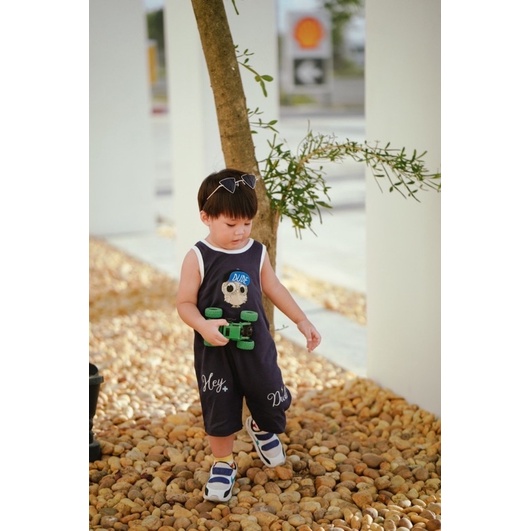 OWL8 ROMPER CUTE OWLS SET