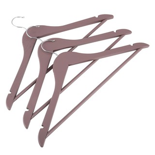 ไม้แขวนเสื้อไม้ PLIM คละสี NEUTRAL แพ็ค 3HANGER PLIM NEUTRAL MIXED COLOUR (1x3)