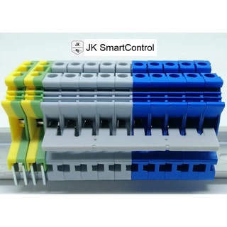 Terminal Block : UK-2.5B เทอร์มินอล UK Terminal Jumper (UK2.5-JMP-BAR, UK2.5-JMP-SCW)