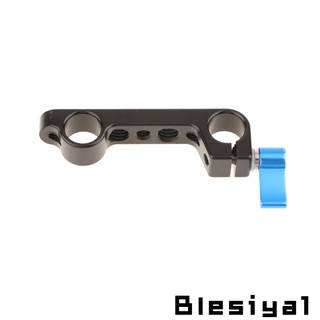 Dual 15mm Rods Aluminum Alloy Rail Rod Clamp Mount for 1/4" 3/8"Shoulder Rig