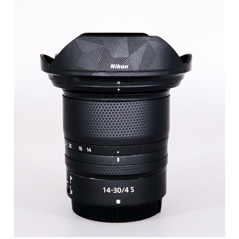 สติกเกอร์คาร์บอนไฟเบอร์ ลายพราง 3M สําหรับ Nikon Z 14-30 มม. F4S 1430