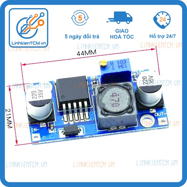 LM2596 LM2596S ADJ DC-DC โมดูลแรงดันต่ํา