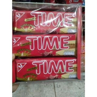 TIME ขนมเวเฟอร์สอดไส้รสต่างๆ(เเพ็ค12ซอง)