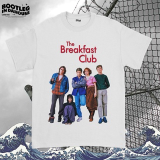 เสื้อยืดผ้าฝ้าย เสื้อยืด พิมพ์ลายภาพยนตร์ The Breakfast Club สําหรับผู้ชาย