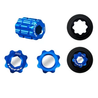 TOOPRE เครื่องมือถอดฝาปิดขาจาน กระโหลกกลวง Shimano อลูมิเนียม (1ชิ้น)
