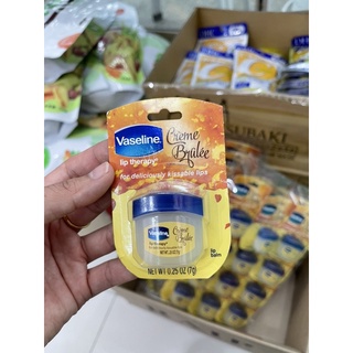 Vaseline Lip Therapy Creme Brulee Lip 7g.วาสลีน ลิป เทอราพี