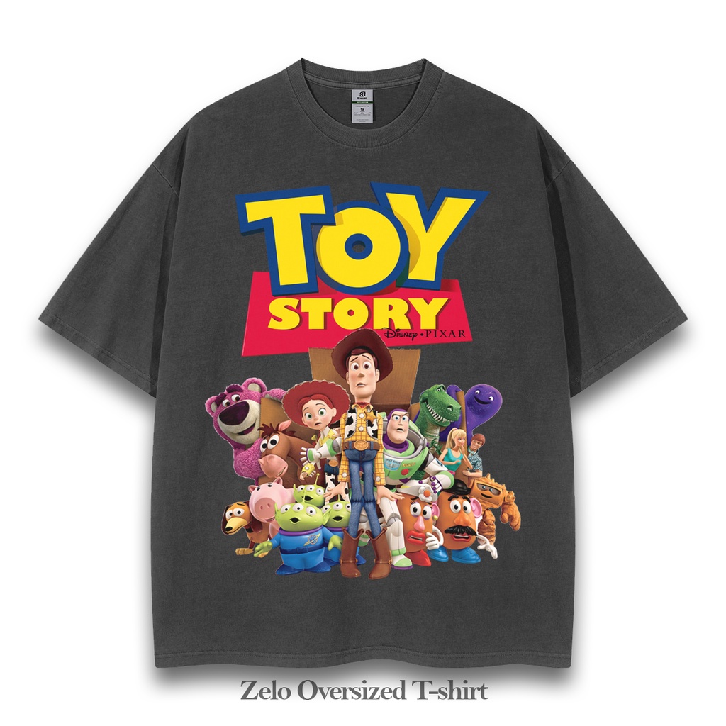 เสื้อยืด Toy Story Vintage Tee Oversize Toy Story