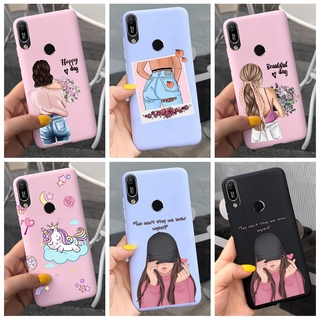 เคสโทรศัพท์ซิลิโคนลายดอกไม้สําหรับ Huawei Y6S Y6Pro2019 Y6Prime2019 Huawei Y6 S Jat - Lx3 Jat - L29 Mrd - Lx1F